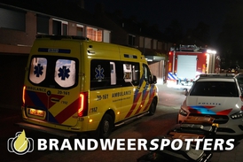 Woningbrand Krekelhorst in Rijen