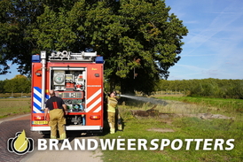 Buitenbrand Hoge Wal in Goirle