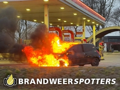 Autobrand Tankstation Esso A59l Steelhoven OHT A59 Li 98,6 in Den Hout
