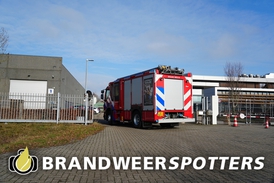 Brandgerucht Vierbundersweg in Dongen