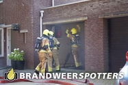 Brand bijgebouw Rosariopark in Dongen