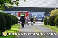 Brand bijgebouw Roosen Zwembaden Procureurweg in Dongen