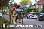 Woningbrand Nassaustraat in Oosterhout