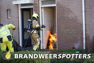 Woningbrand Schapendonk in Raamsdonksveer