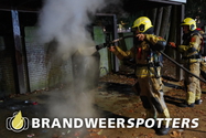 Buitenbrand Thomas van Diessenstraat in Goirle