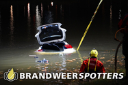 Persoon te water Bouwlingstraat in Oosterhout