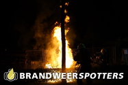 Buitenbrand Tilburgseweg in Goirle