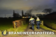 Woningbrand (middel brand) Hoefweg in Dongen (+Video)