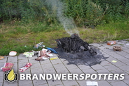 Buitenbrand De Ripsstraat in Goirle