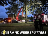 Woningbrand Daltonstraat in Oosterhout