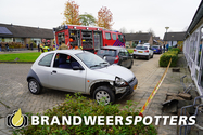 Hulpverlening weg van der Steltstraat in Nieuwendijk