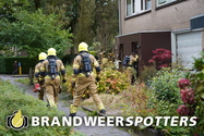 Woningbrand Martin Luther Kinglaan in Goirle