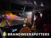 Autobrand A59 Re - Maasroute 92,4 in Terheijden