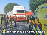 Hulpverlening (Middel hulpverlening) spoor letsel Ow Zanddijk 8.20 in Hooge Zwaluwe