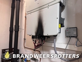 Brand in een flat (middel brand) (kelder/souterrain) Uilenberg in Hoogerheide