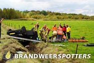 Voertuig te water Burg Letschertweg - N260 in Tilburg