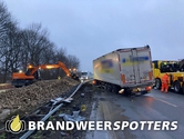 Ongeval A17 links thv hectometerpaal 21,9 nabij Roosendaal