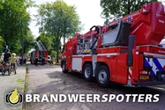 Woningbrand Hoeksestraat in Rijen