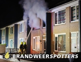 Woningbrand (middel brand) Brahmsstraat in Tilburg