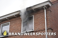 Woningbrand Irenestraat in Rijen