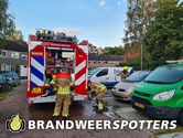 Brand bijgebouw Nachtegaalstraat in Made