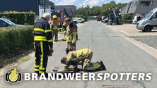 Meting koolmonoxide de Hak in Dongen