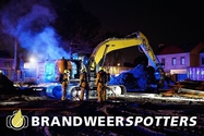 Voertuig in brand Karel Doormanstraat in Rijen