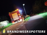 Brand bijgebouw Keizersveer in Raamsdonksveer