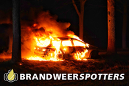 Autobrand Herderweg in Gilze