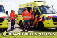 Persoon te water Petrusplaat in Drimmelen