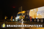 Materiele hulpverlening A16 rechts thv hectometerpaal 55,4 nabij Prinsenbeek