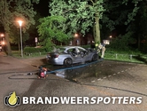 Autobrand Pastoor Bastiaansensingel in ST. WILLEBRORD