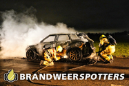 Autobrand Flaassendijk in Rijen