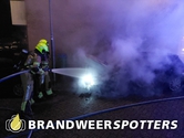 Autobrand Komansweg in Zevenbergen